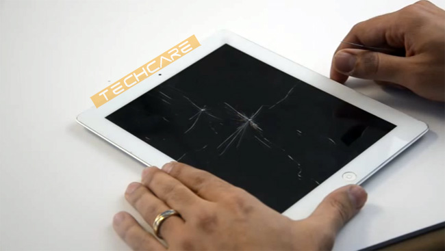 quy trình thay mặt kính Ipad