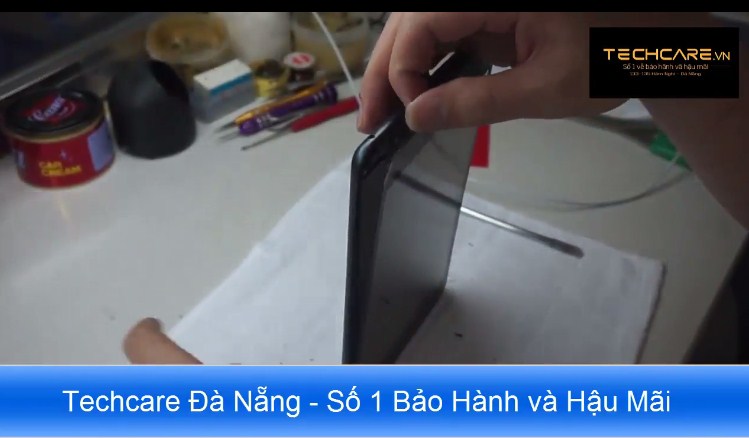 quy trình thay màn hình ipad chuyên nghiệp tại techcare