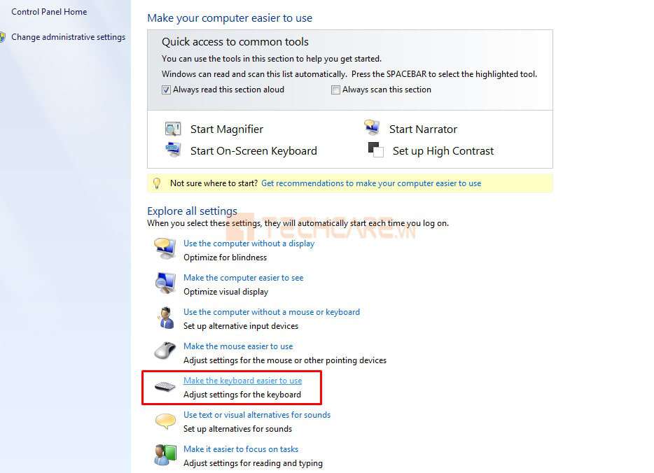 sửa lỗi bàn phím laptop bị khoá