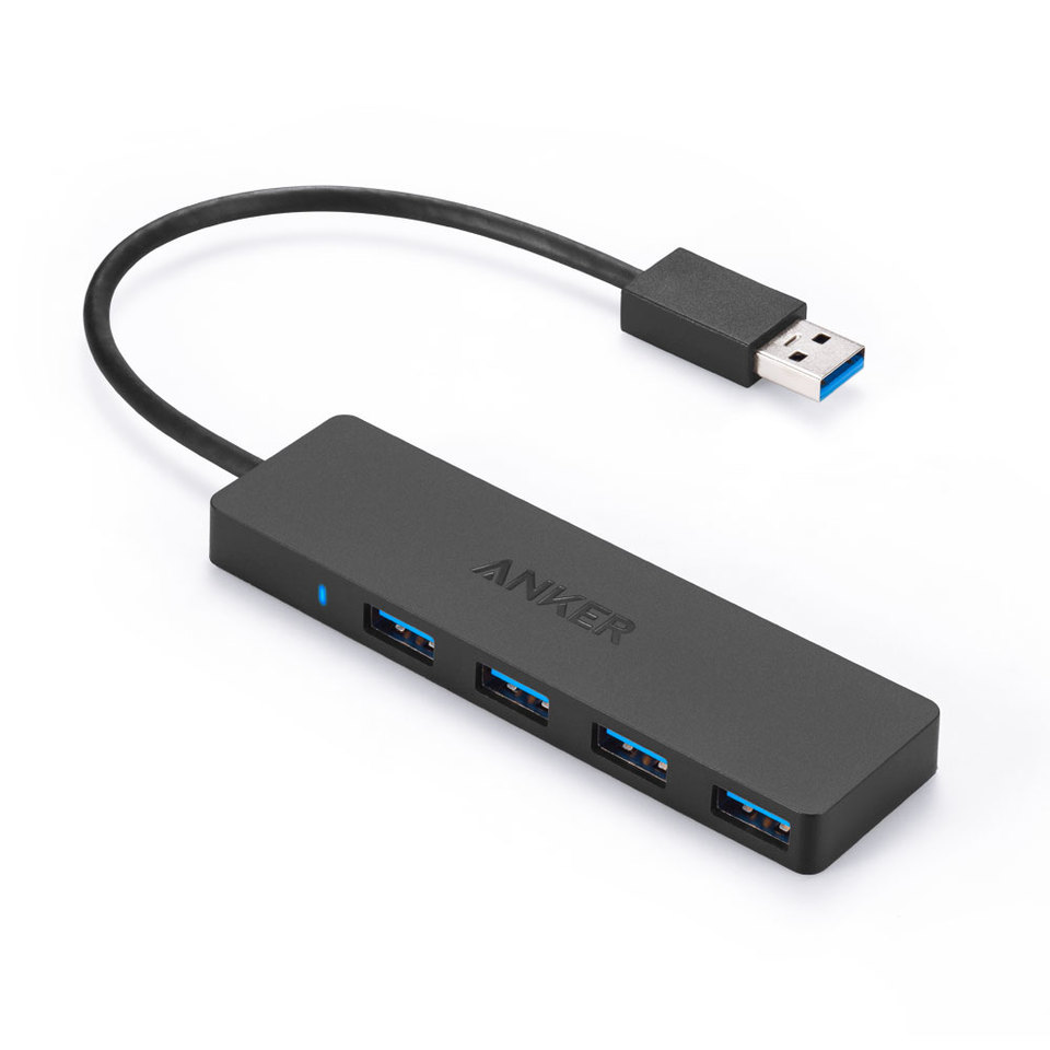 Bộ Chia Cổng USB 3.0 Anker Ultra Slim - 4 Cổng USB - A7516