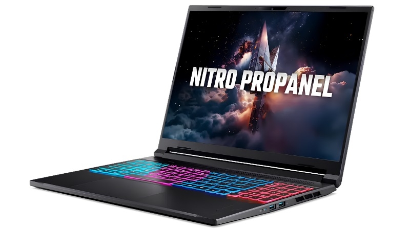 Thiết kế laptop Acer Nitro ProPanel ANV16S-61-R0B8 Thiết kế laptop Acer Nitro ProPanel ANV16S-61-R0B8
