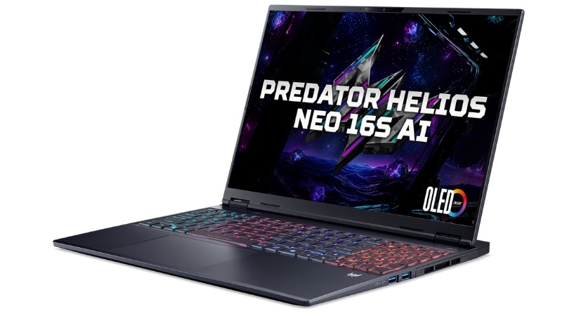 Thiết kế laptop Acer Predator Helios Neo 16S AI PHN16S-71-917K Thiết kế laptop Acer Predator Helios Neo 16S AI PHN16S-71-917K