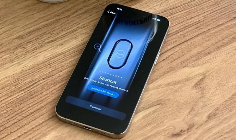 Chọn các chức năng bạn muốn thiết lập cho nút Action Button