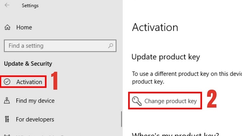 Cách kích hoạt trên Windows 10 Cách kích hoạt trên Windows 10