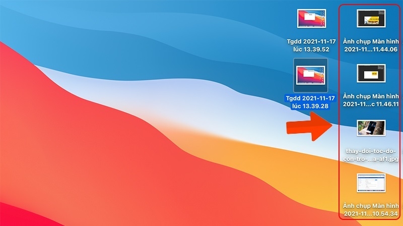 Ảnh chụp màn hình MacBook lưu ở đâu?