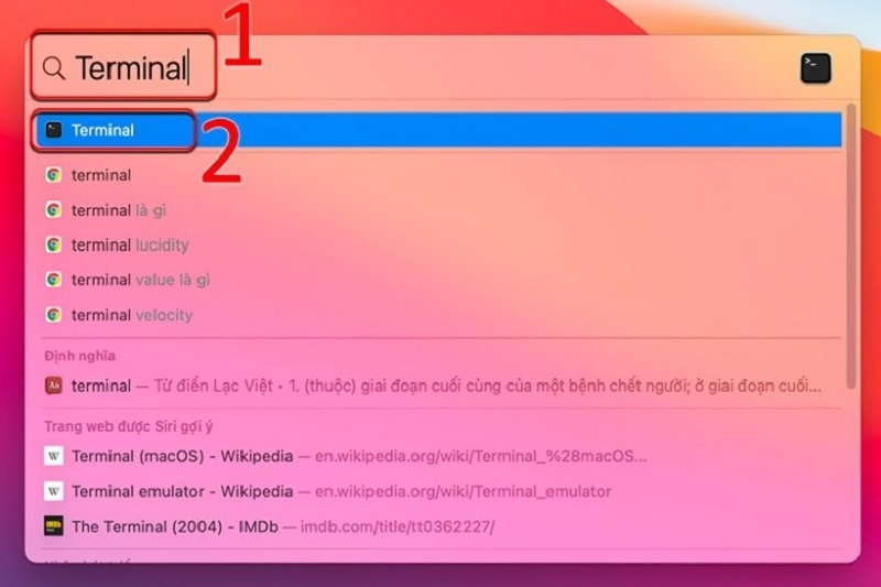 Nhập lệnh defaults write com.apple.screencapture name