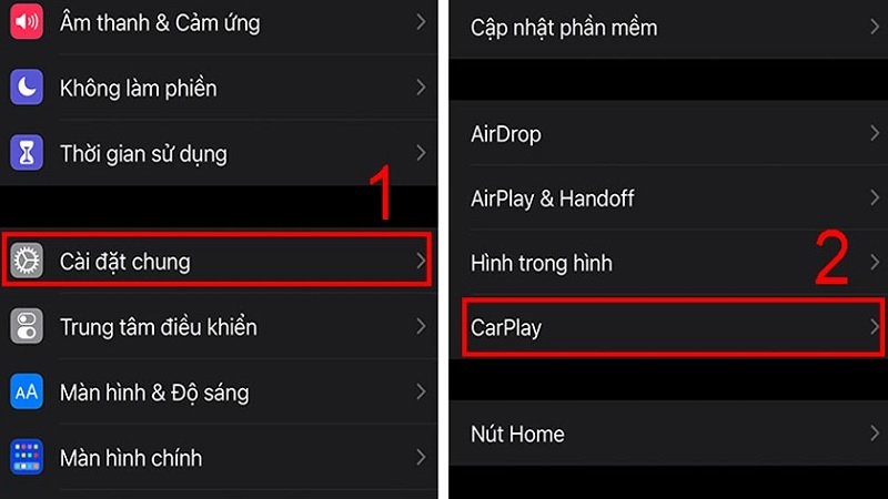 Hướng dẫn kết nối Apple Carplay không dây với ô tô