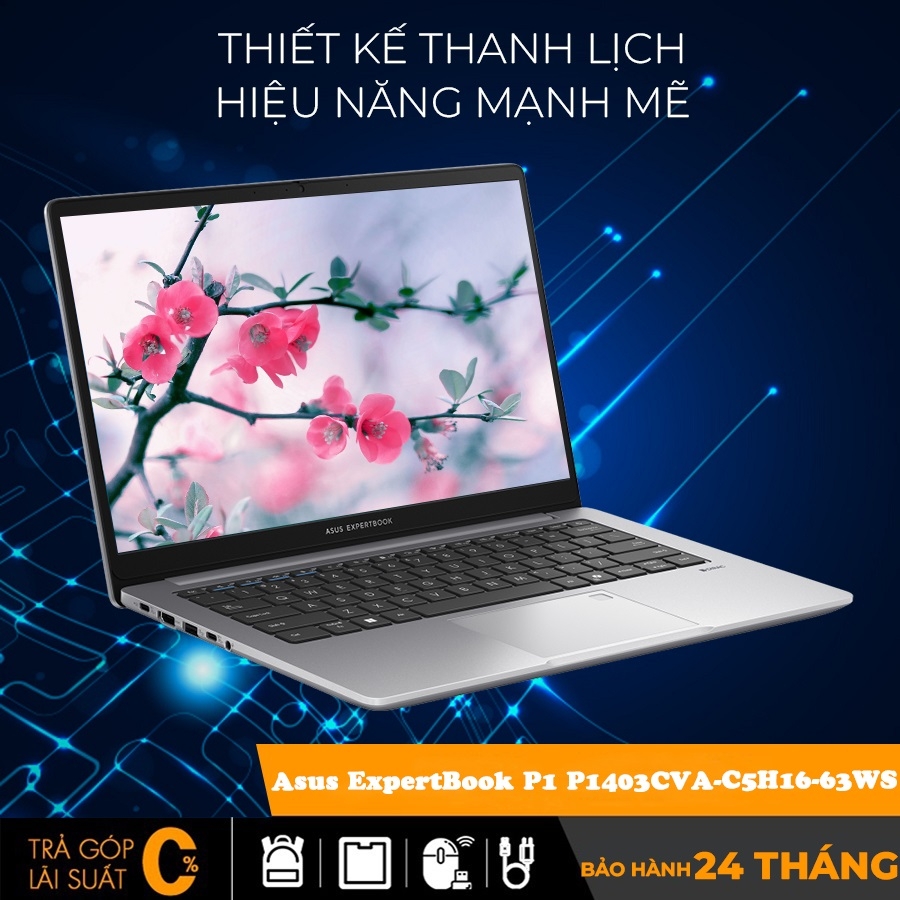 Asus ExpertBook P1 P1403CVA-C5H16-63WS
