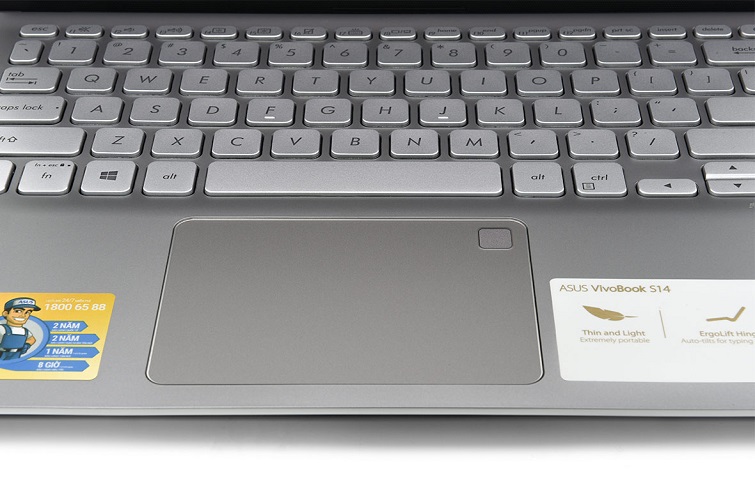Thao tác thoải mái với bàn phím Ergonomic
