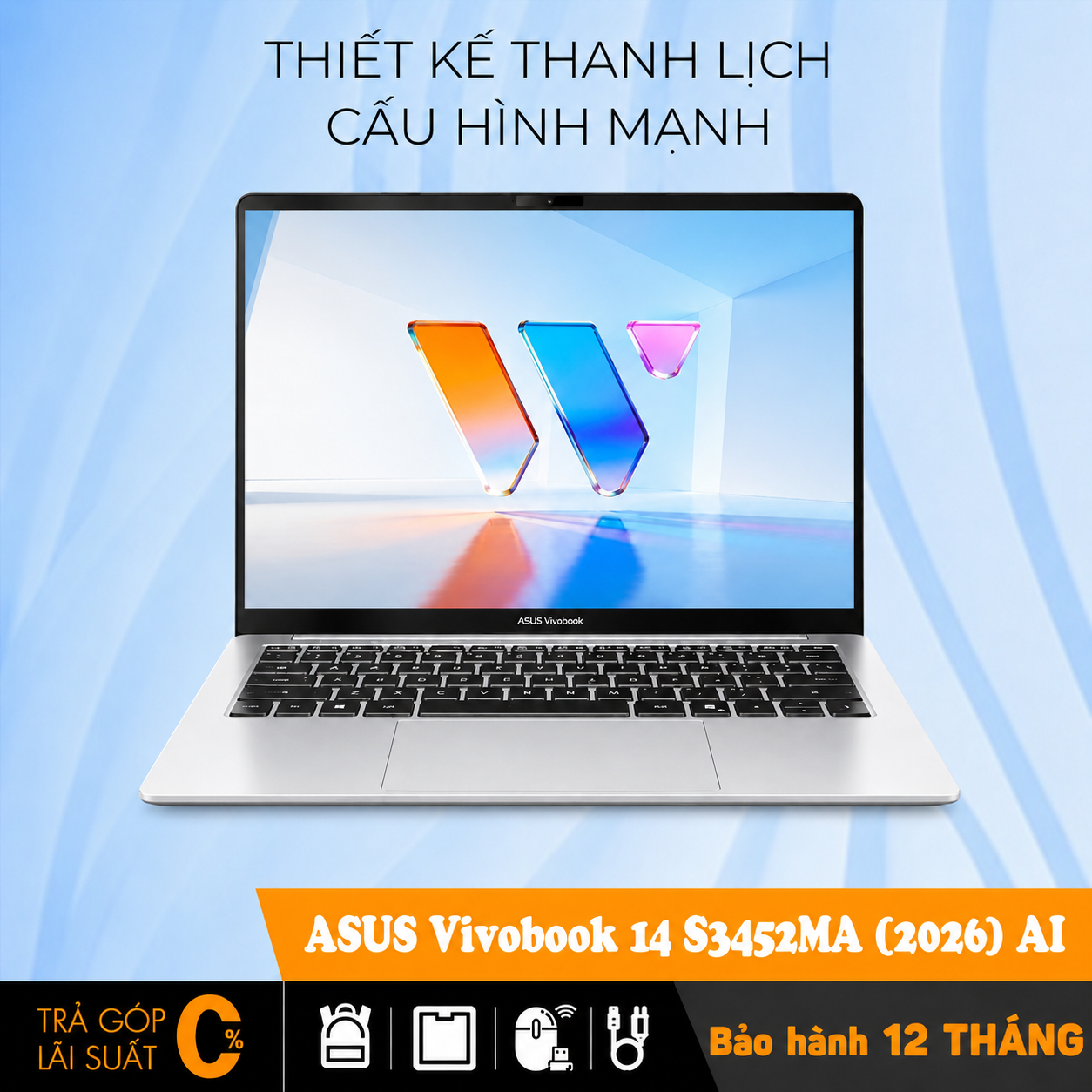 ASUS Vivobook 14 S3452MA (2026) AI