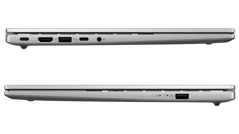 Cổng kết nối laptop Asus Vivobook S14 S3407CA-LY095WS