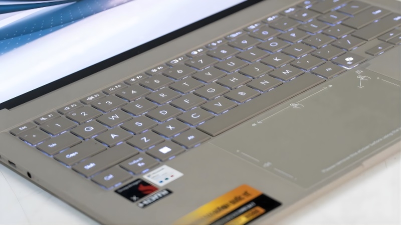 Bàn phím laptop Asus Zenbook 14 UX3407QA-QD299WS Bàn phím laptop Asus Zenbook 14 UX3407QA-QD299WS