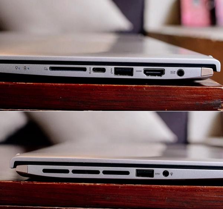 Các cổng kết nối trên máy