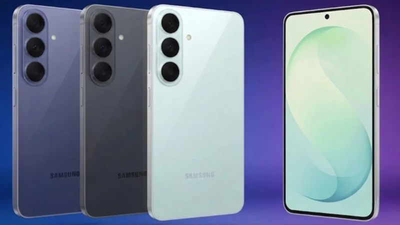Ba màu sắc rò rỉ của Galaxy S26 FE