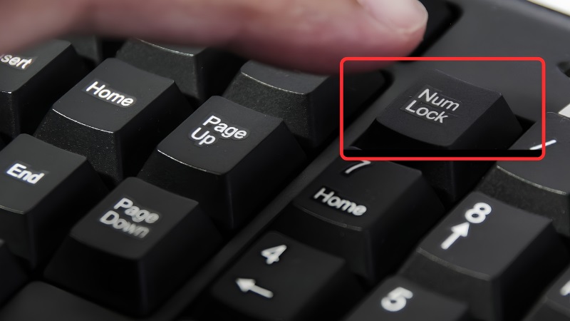 Kiểm tra các phím bị khóa Kiểm tra các phím bị khóa