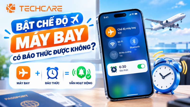Bật Chế Độ Máy Bay Có Báo Thức Được Không? Giải Thích Từ Cơ Chế Kỹ Thuật Đến Thực Tế Sử Dụng