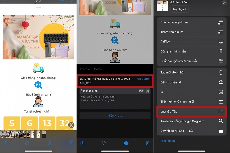 Tìm kiếm và chọn vào hình ảnh muốn thay đổi tên