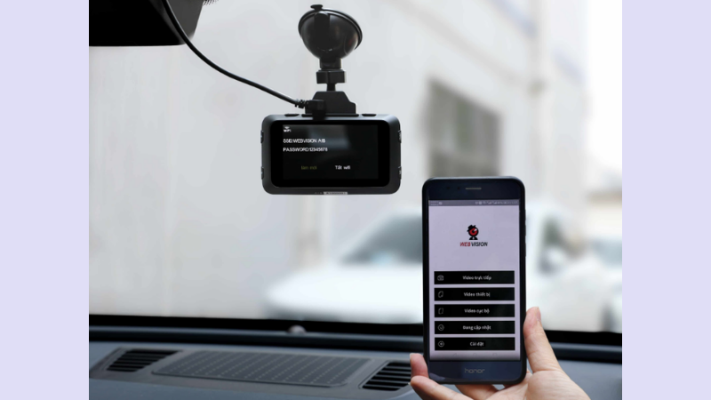 Các bước Kết Nối Camera Hành Trình Với Điện Thoại