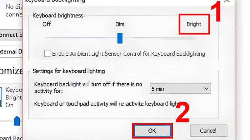 Bật qua Windows Mobility Center bước 4 Bật qua Windows Mobility Center bước 4