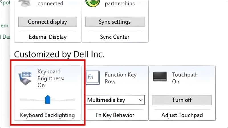Bật bằng Windows Mobility Center bước 3 Bật bằng Windows Mobility Center bước 3