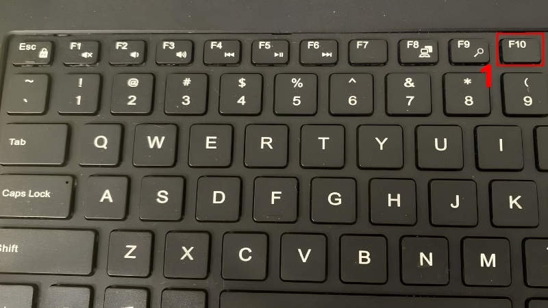 Bật đèn bàn phím laptop HP trong BIOS bước 1 Bật đèn bàn phím laptop HP trong BIOS bước 1
