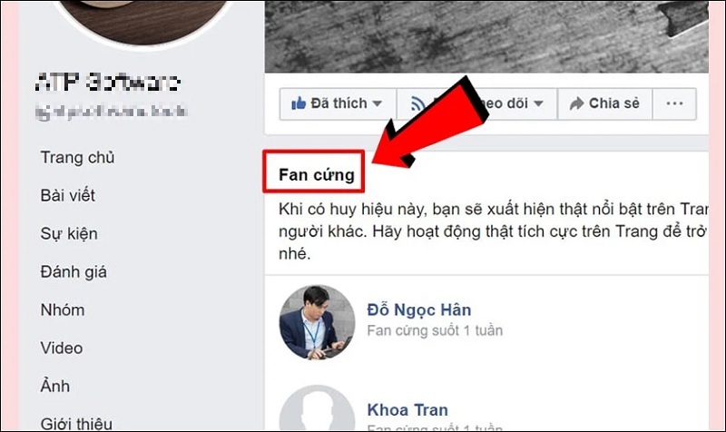 Điều kiện để Fanpage bật huy hiệu fan cứng cho người dùng trên Facebook là gì?