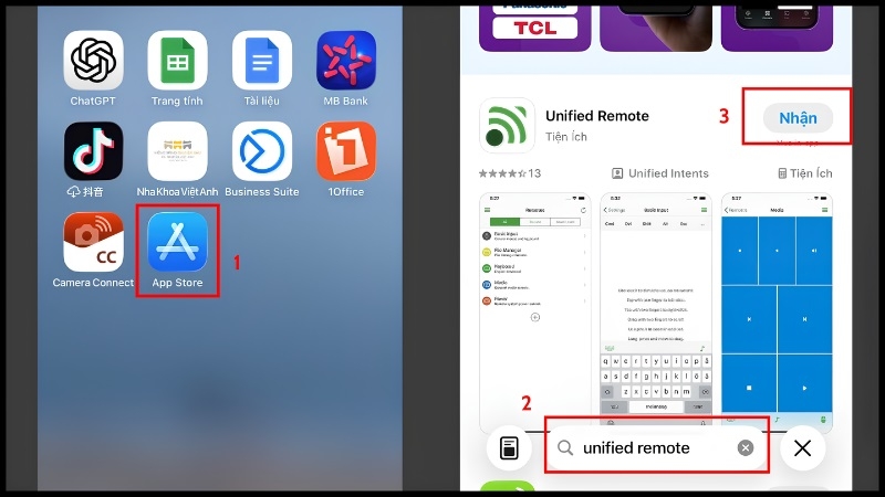 Bật máy tính từ xa bằng điện thoại với Unified Remote bước 2 Bật máy tính từ xa bằng điện thoại với Unified Remote bước 2