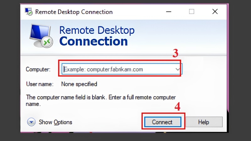 Remote Desktop của Windows bước 8 Remote Desktop của Windows bước 8