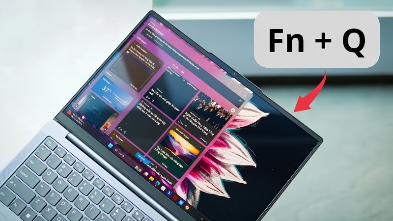 Bấm Fn + Q để đổi chế độ quạt tản nhiệt trên laptop Lenovo Legion