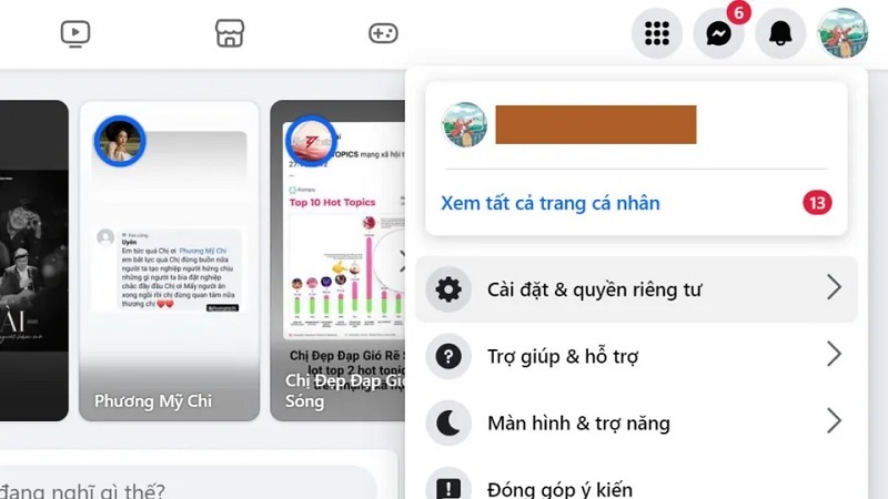 Chọn Cài đặt