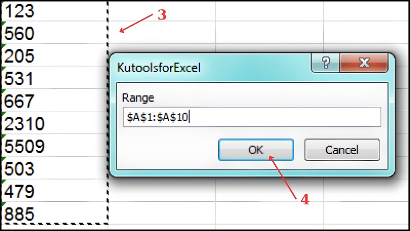 Dùng VBA khi bảng dữ liệu quá lớn bước 3