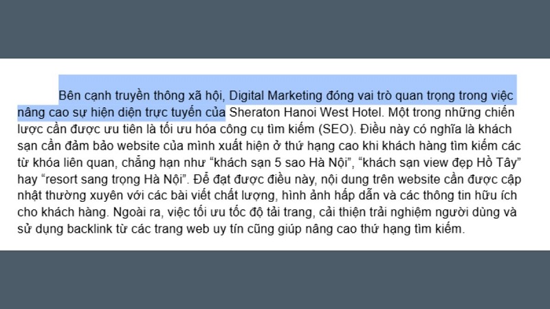 Bôi đen văn bản trên MacBook bằng cách kéo trackpad Bôi đen văn bản trên MacBook bằng cách kéo trackpad