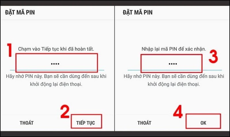 Nhấn nút Ok