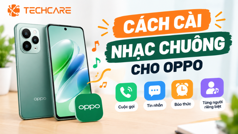 Cách Cài Nhạc Chuông Cho OPPO: Cuộc Gọi, Tin Nhắn, Báo Thức