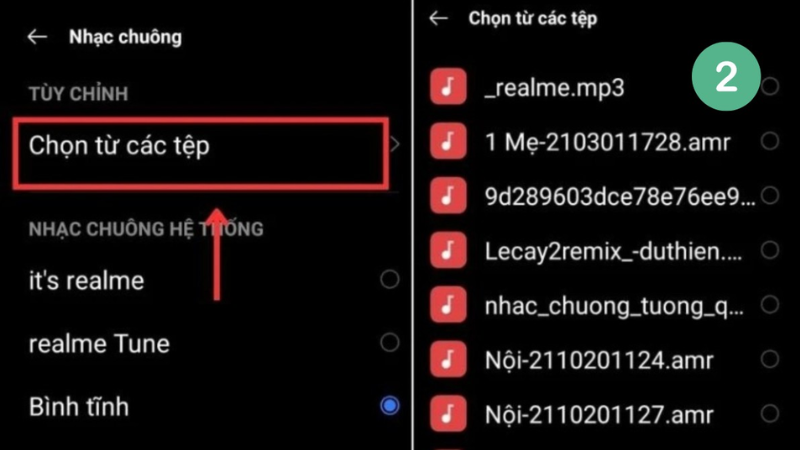 Cách cài nhạc chuông tin nhắn trên điện thoại OPPO
