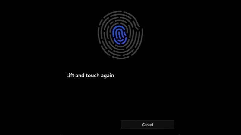 Thông báo cài vân tay thành công trên Windows 11 Thông báo cài vân tay thành công trên Windows 11