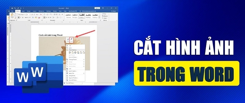 Trường hợp nào cần thực hiện cách cắt ảnh trong Word?