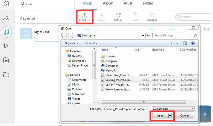 Cách chép nhạc vào iphone bằng itunes mới nhất iPhone 6/7/8 / X hoặc iPhone XR / XS / XS Max qua AirMore