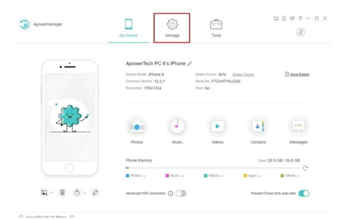Cách chép nhạc vào iphone bằng itunes mới nhất iPhone 6/7/8 / X hoặc iPhone XR / XS / XS Max qua AirMore