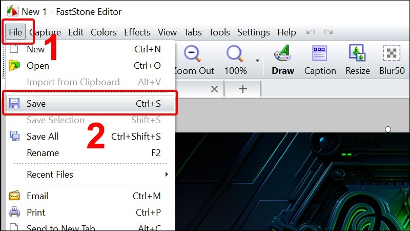 Chụp màn hình laptop Lenovo bằng phần mềm bên thứ ba (Snagit) bước 3 Chụp màn hình laptop Lenovo bằng phần mềm bên thứ ba (Snagit) bước 3