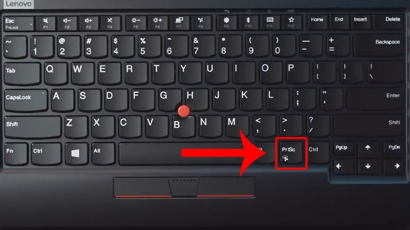 Vị trí phím Prt Sc trên bàn phím laptop Lenovo Vị trí phím Prt Sc trên bàn phím laptop Lenovo