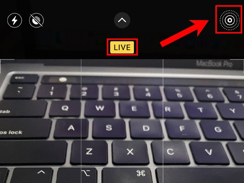 Bật chế độ Live