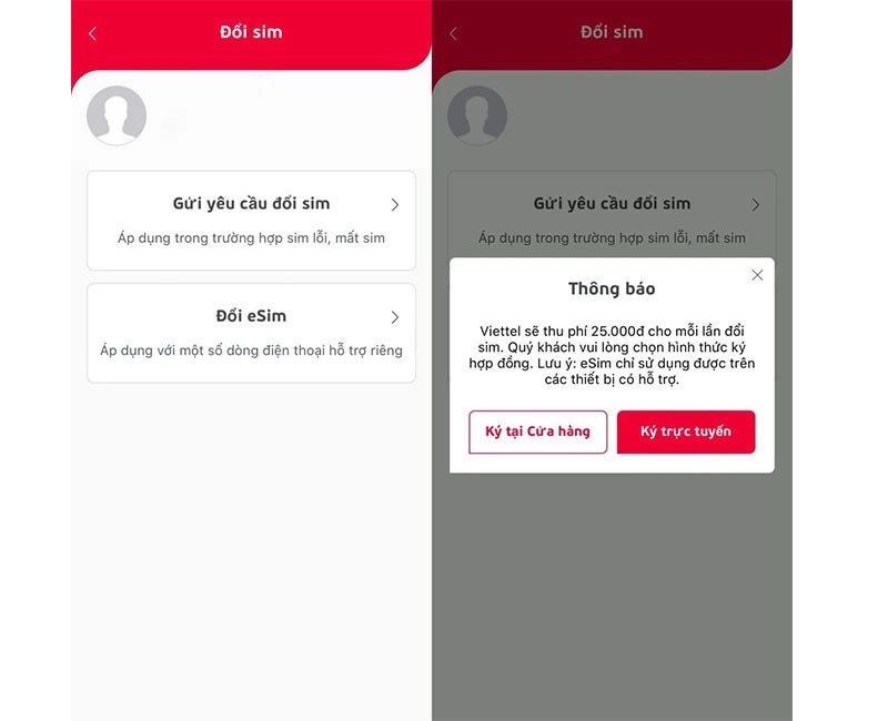Chọn Ký trực tuyến