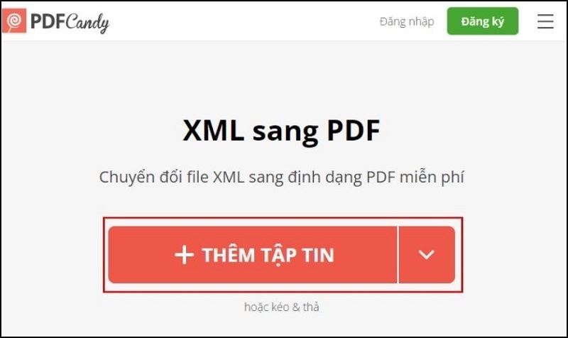 Truy cập vào đường dẫn sau đây để vào PDF Candy