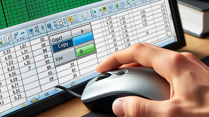 Bảng tính Excel bị lệch màu, mất viền sau khi copy công thức thông thường Bảng tính Excel bị lệch màu, mất viền sau khi copy công thức thông thường