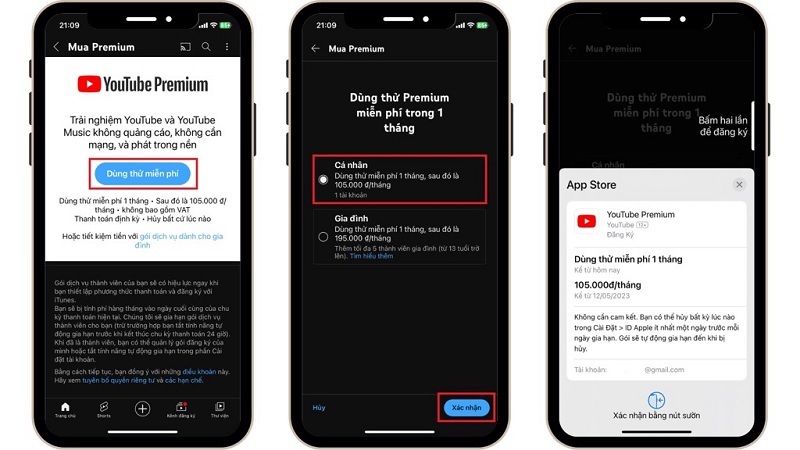 Nhập thông tin tài khoản ID Apple
