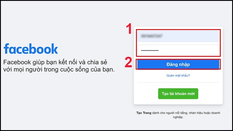 Đăng nhập bằng Số Điện Thoại Đăng nhập bằng Số Điện Thoại