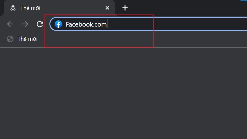 Mở cửa sổ ẩn danh để đăng nhập tài khoản Facebook thứ hai Mở cửa sổ ẩn danh để đăng nhập tài khoản Facebook thứ hai