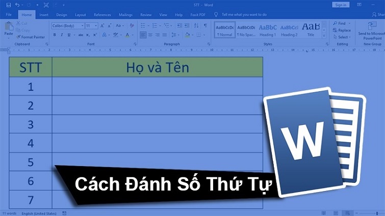 Cách đánh số thứ tự trong Word đơn giản ai cũng làm được