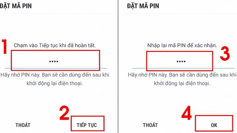 Cách đặt mật khẩu điện thoại Samsung nhanh chóng